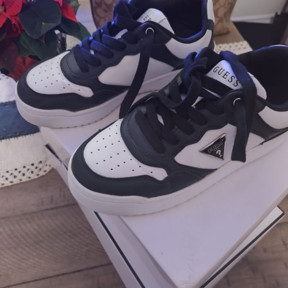 Guess Black and White Sneakers